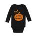 Tstars Boys Unisex Halloween Party Shirt Halloween Bodysuit My First Halloween Baby Birthday 1st Halloween Baby Shower Day of the Dead Spooky Trick or Treat Funny Humor Gifts Long Sleeve Bodysuit