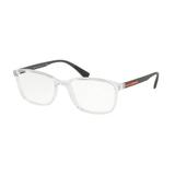 Eyeglasses Prada Linea Rossa PS 4 IV 2AZ1O1 TRANSPARENT