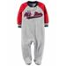 Carters Infant Boys Daddys All Star Fleece Sleeper Sleep & Play Footie Pajamas