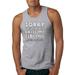 Wild Bobby, Sorry You Had to Raise My Sibling, Favorite Child Father's Day Gift, Humor, Men Graphic Tank Top, Heather Grey, Large