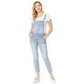 WallFlower Women's Juniors Denim Overalls in Freya, Large