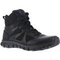 Reebok Work Mens Sublite Cushion Tactical 6" Side Zipper Eh Work Work Safety Shoes Casual