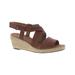 Unstructured by Clarks Womens Petrina Bay Leather Strappy Espadrilles