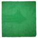 Wholesale Lot 3 Green Plain Solid Color 100% Cotton 22"x22" Bandana