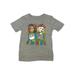 Jumping Beans Paw Patrol Toddler Boys Speckled Gray Puppy T-Shirt Tee Shirt