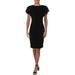 Lauren Ralph Lauren Womens Vanderlee Sequined Knee Length Cocktail Dress