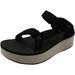 Teva Women's Flatform Universal Black / Tan Ankle-High Nylon Sandal - 10M