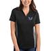 Charlotte Hornets Antigua Women's Venture Polo - Charcoal/White