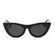 Women Retro Cat Eye Clear Colored Classic Eye Sun Glasses Glasses Frame Lens AC Wild Sunglasses UV400 5 Color