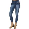 standards & practices women's blue medium wash ankle zipper crop premium jeans size 29