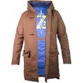 Musterbrand BROWN Zelda Parka Link Traveller Trench Coat, US Small