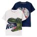 Carter Toddler Boys Short Sleeve T-Shirt 2 Piece Set