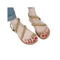 Rotosw Women's Flip Flop Sandal Holiday Beach Flat Casual Shoes Lightweight Comfort