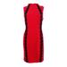 Tommy Hilfiger Women's Contrast Lace-Trimmed Sheath Dress