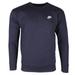 Nike Club Fleece Crew Neck Men's T-Shirt Blue/White 804340-451