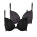 Calvin Klein Women's Essence T-Shirt Bras 2 Pack, Black/Charcoal 34B -NEW in Box