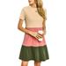 Avamo Women Comfy Nightdress Home Dress Casual Loose Short Sleeve Shirt Dress Cozy Soft PJ Nightgown Pink S(US 2-4)