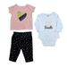 Carter's Baby Girls Take Me Away 3-Piece Little Character Set, Smile/Hearts, 6 Months