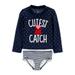 Child of Mine by Carter's Baby & Toddler Girl Rashguard Swim Set, 2pc (6/9M-5T)