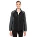 A Product of Ash City - Core 365 Ladies' Stratus Colorblock Lightweight Jacket - BLACK/ CRBN 703 - M [Saving and Discount on bulk, Code Christo]