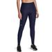 Under Armour Women's HeatGear Armour High No-Slip Waistband Pocketed Leggings , Midnight Navy (410)/White , Large