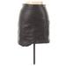 Pre-Owned H&M Women's Size 10 Faux Leather Skirt