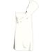 Kendall Kylie One Shoulder Dress, White, Small