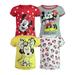 Disney Minnie Mouse Baby Girls 4 Pack Short Sleeve T-Shirts 18 Months