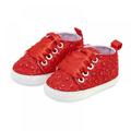 Wenasi Embroidered Shoes for Baby Girls Kids Soft Sole First Walkers Casual Walking Crib Shoes