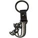 Authentic Disney Mickey Mouse Letter J Pewter Keychain (Key Ring)+ Free Disney Stickers