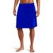 Terry Cotton Beach Cover Up, Royal Blue-Small Medium