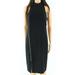 Lauren By Ralph Lauren NEW Black Womens Size 4 Mock-Neck Sheath Dress