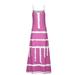 Mnycxen summer dresses Womens Tie-Dye Beach Pullover Maxi Boho Sundress Ladies Loose Long Slip Dress