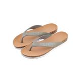 Colisha Womens Flip Flop Slippers High Sparkle Pool Beach Comfy Ladies Toe Post Sandals