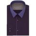 Calvin Klein Mens Extra Slim-Fit Dress Shirt 17 - 17.5 34/35 Grape Color Block