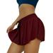 High Waist Baggy Oversized Loose Double Layer Shorts For Women Ladies Stretch Yoga Gym Running Bottom Legging Shorts Cycling Dance Shorts Hot Pants