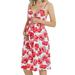 Colisha Womens Floral Printing Bohemian Dress Maternity Sleeveless Summer Beach Sundress