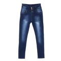 Listenwind Womens Stretch Comfort Super High Waist High Rise Skinny Jeans Pants Trousers