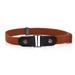 Aktudy Leather Slim Elastic Waist Belt Invisible Buckle-Free Band Unisex (Coffee)