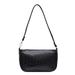 Female Single-Shoulder Bag Multipurpose Small Size Solid Color PU Shoulder Bag for Women( White/Black/Light Brown/Coffee)