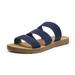 Dream Pairs Women's Sandals Comfort Summer Shoes For Girls Womens Flat Platform Wedge Sandals Size 6 B(M) US Florida Navy