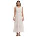 Woman Within Women's Plus Size Triple Tiered Sleeveless Maxi Dress