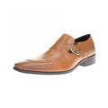 DTI GV Executive Men's Leather Dress Shoe Celio Slip-On Loafer Tan