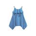 Sweet Heart Rose Girls Stripe Knit Tank Dress