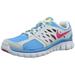 Nike Girl's Youth Flex 2013 RN GS Vivid Blue Pink Volt White Running Shoes