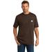 Carhartt Men's K87 Loose Fit Heavyweight Short Sleeve Pocket Logo T-Shirt