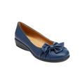 Comfortview Women's Wide Width The Pamela Slip-On Flat Loafer Shoes