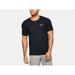 Under Armour Seamless Short Sleeve Workork Shirt, Black (001)/Mod Gray, Large