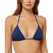 O'Neill NAVY Saltwater Solids Tri Bikini Swim Top, US Small