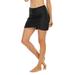 Women High Waist Ruffle Swim Skirt Shirred Swim Bottom Tankini Swimdress Swim Bottoms Skirt